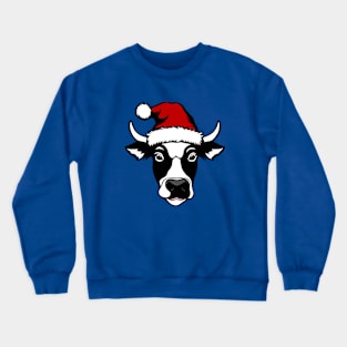 Santa Cow Crewneck Sweatshirt